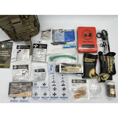 Военная тактическая аптечка RHINO RESCUE 25в1 в Твери