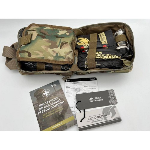 Военная тактическая аптечка RHINO RESCUE 25в1 в Твери